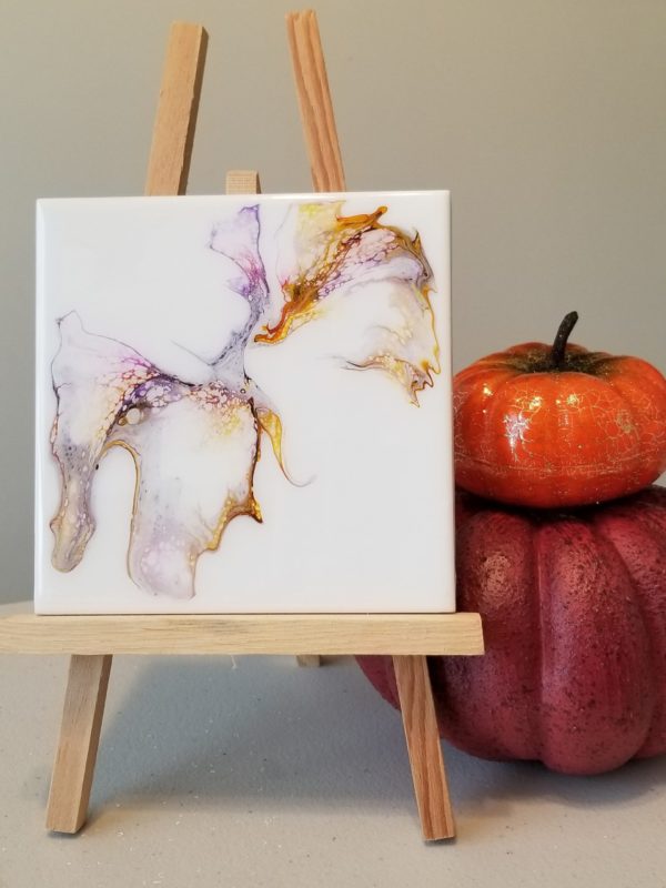 6x6 Tile Dutch Pour Technique